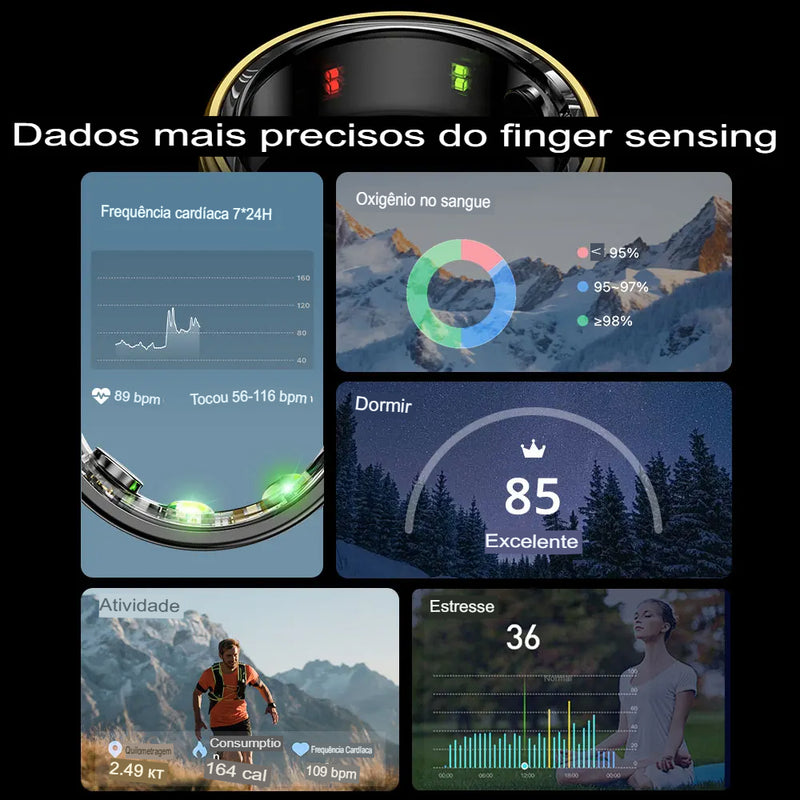 Anel do futuro R-06 Smart Ring